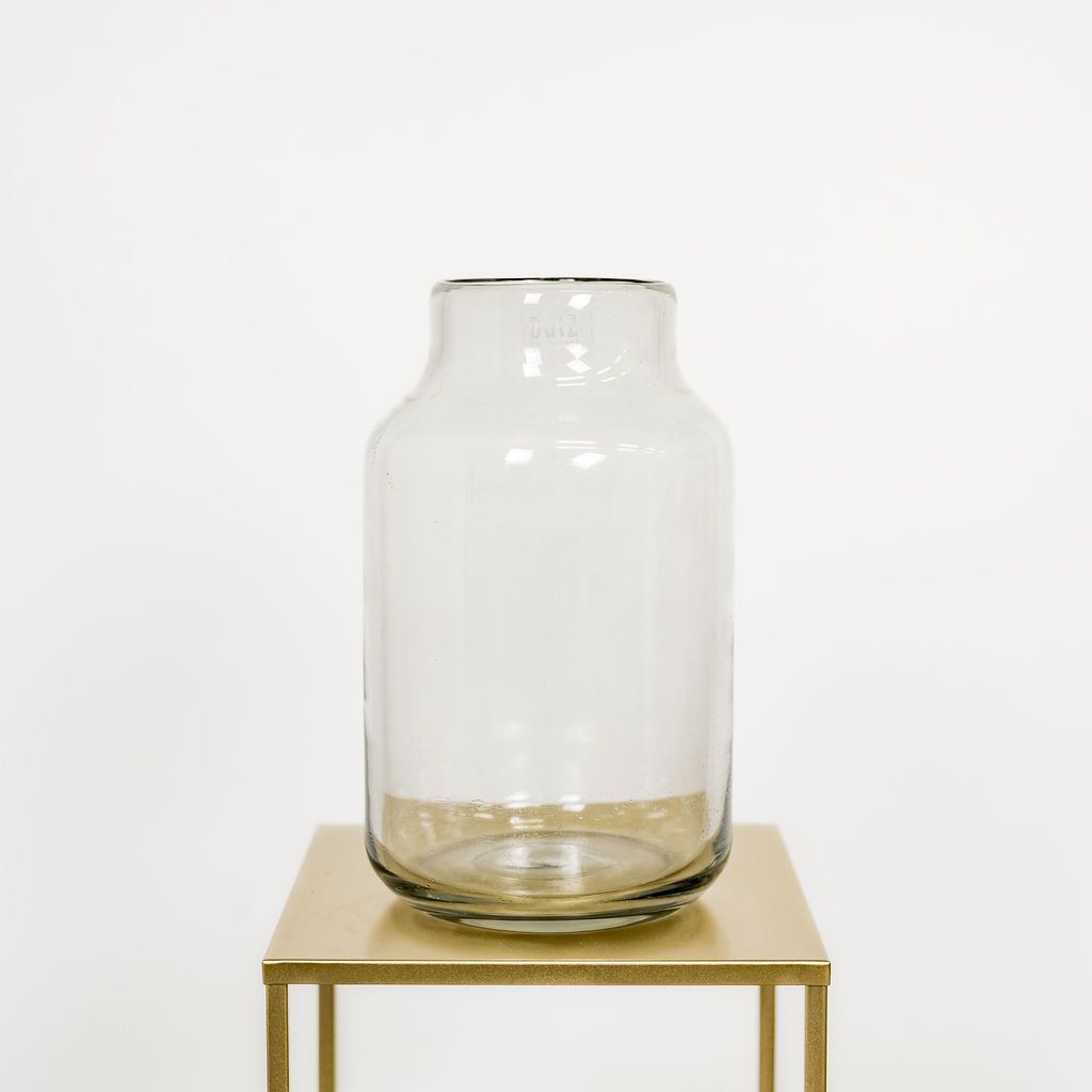 Dutzvase durchsichtig 